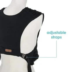 Tomy Front, Hip And Backpack Carriers*- Agility Flex Infant Carrier to Toddler Carrier, Black
