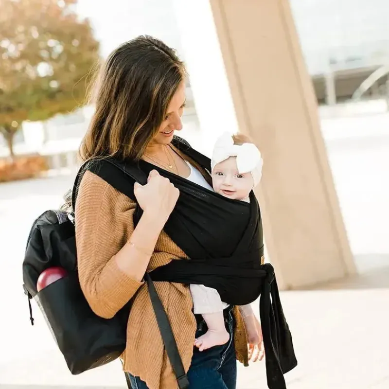Tomy Front, Hip And Backpack Carriers*- Agility Flex Infant Carrier to Toddler Carrier, Black
