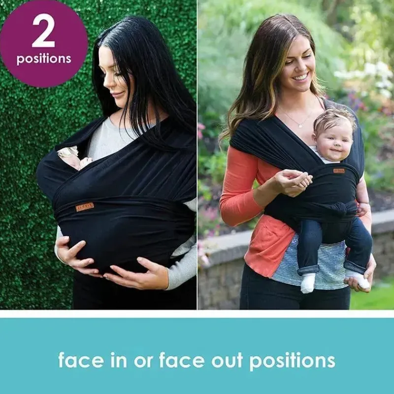 Tomy Front, Hip And Backpack Carriers*- Agility Flex Infant Carrier to Toddler Carrier, Black