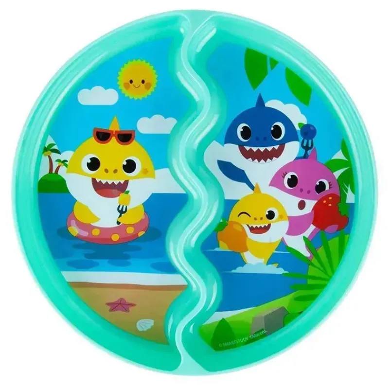 Tomy Baby Shark|Suction Plates & Bowls*- Baby Shark Groovy Suction Plate