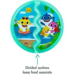 Tomy Baby Shark|Suction Plates & Bowls*- Baby Shark Groovy Suction Plate
