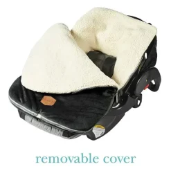 Tomy Footmuffs & Blankets*- Black Original Bundleme, Infant