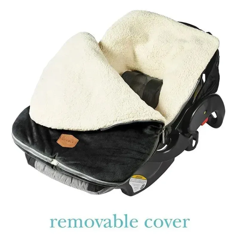 Tomy Footmuffs & Blankets*- Black Original Bundleme, Infant