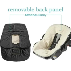 Tomy Footmuffs & Blankets*- Black Original Bundleme, Infant
