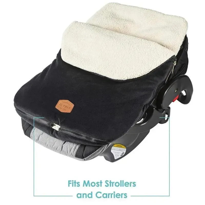 Tomy Footmuffs & Blankets*- Black Original Bundleme, Infant