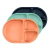 Tomy Plates & Bowls|Dishes, Utensils & Food Containers*- Boon Chow Silicone Plate Set, 3Pk, Mint