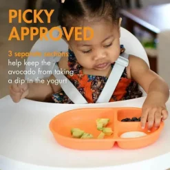 Tomy Plates & Bowls|Dishes, Utensils & Food Containers*- Boon Chow Silicone Plate Set, 3Pk, Mint