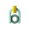 Tomy Toys For 0-12 Months|Gift For Baby*- Boon Hoop Silicone Baby Teether