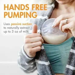 Boon Breast Pumps*Tomy - Trove Silicone Manual Breast Pump Bundle with Travel Pouch, 2 Pack