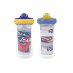 Tomy Straw, Sippy & Training Cups|Dishes, Utensils & Food Containers*- Cars Drop Guard Insulated Sippy Cup 2 Pk