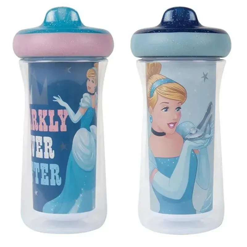 Tomy Straw, Sippy & Training Cups|Dishes, Utensils & Food Containers*- First Years Cinderella Ins 9 Oz Sippy Cup 2 Pk