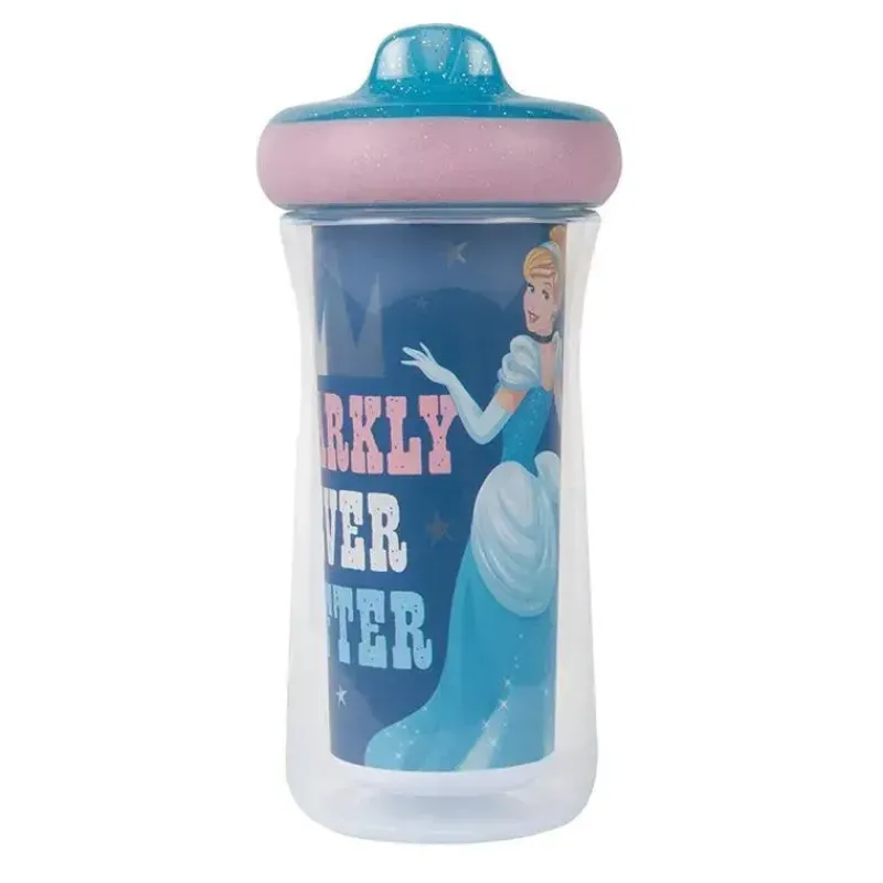 Tomy Straw, Sippy & Training Cups|Dishes, Utensils & Food Containers*- First Years Cinderella Ins 9 Oz Sippy Cup 2 Pk