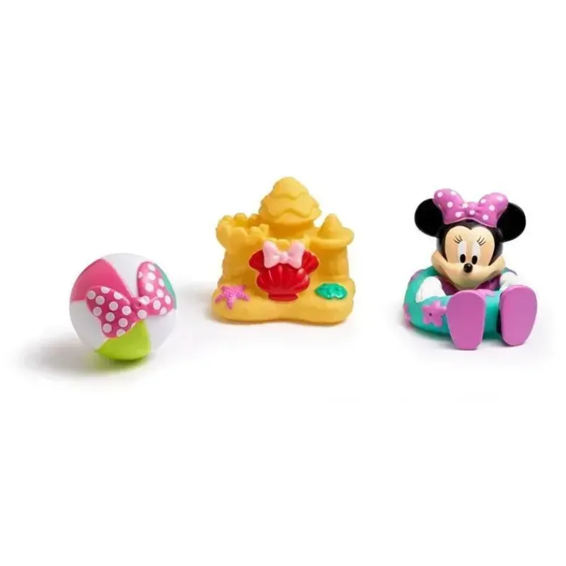 Tomy Mickey & Minnie|Bath Toys*- First Years Disney Minnie Squirtie 3 Pack