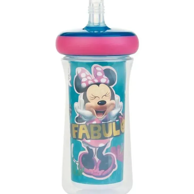 Tomy Straw, Sippy & Training Cups|Dishes, Utensils & Food Containers*- First Years Minnie Ins 9 Oz Straw Cup 1 Pk