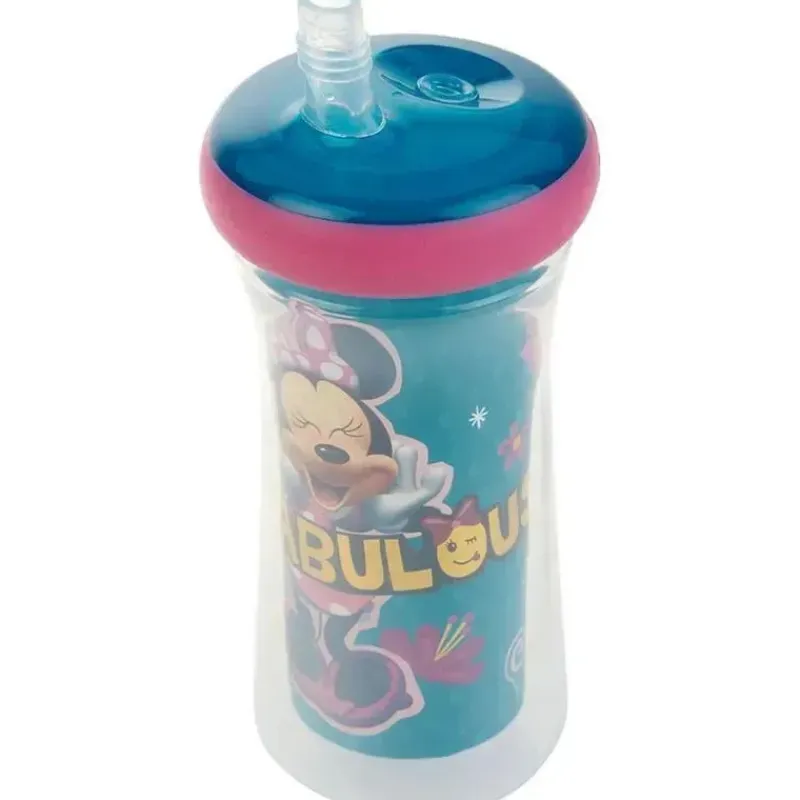 Tomy Straw, Sippy & Training Cups|Dishes, Utensils & Food Containers*- First Years Minnie Ins 9 Oz Straw Cup 1 Pk
