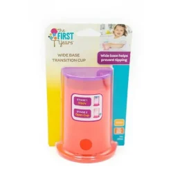 The First Years Straw, Sippy & Training Cups|Dishes, Utensils & Food Containers*Tomy - First Years Transition Cup - Girl