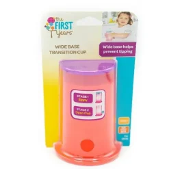 The First Years Straw, Sippy & Training Cups|Dishes, Utensils & Food Containers*Tomy - First Years Transition Cup - Girl