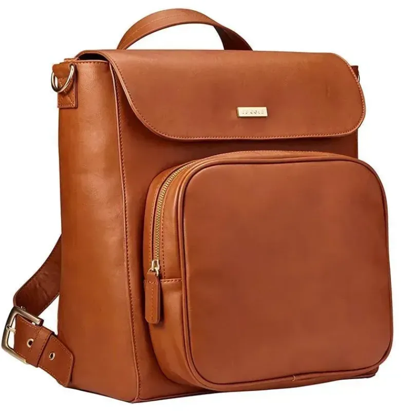 JJ Cole Diaper Backpacks*Tomy - Brookmont Backpack Baby Diaper Bag, Cognac