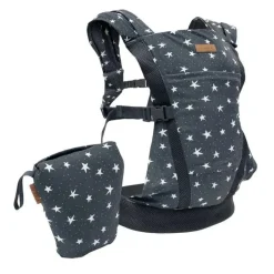 Tomy Front, Hip And Backpack Carriers*- JJ Cole Luma Packable Carrier, Midnight Star