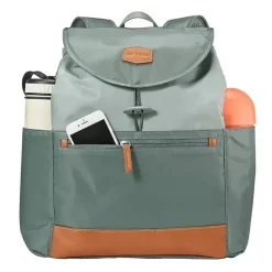 JJ Cole Diaper Backpacks*Tomy - Mezona Diaper Bag, Green Brown