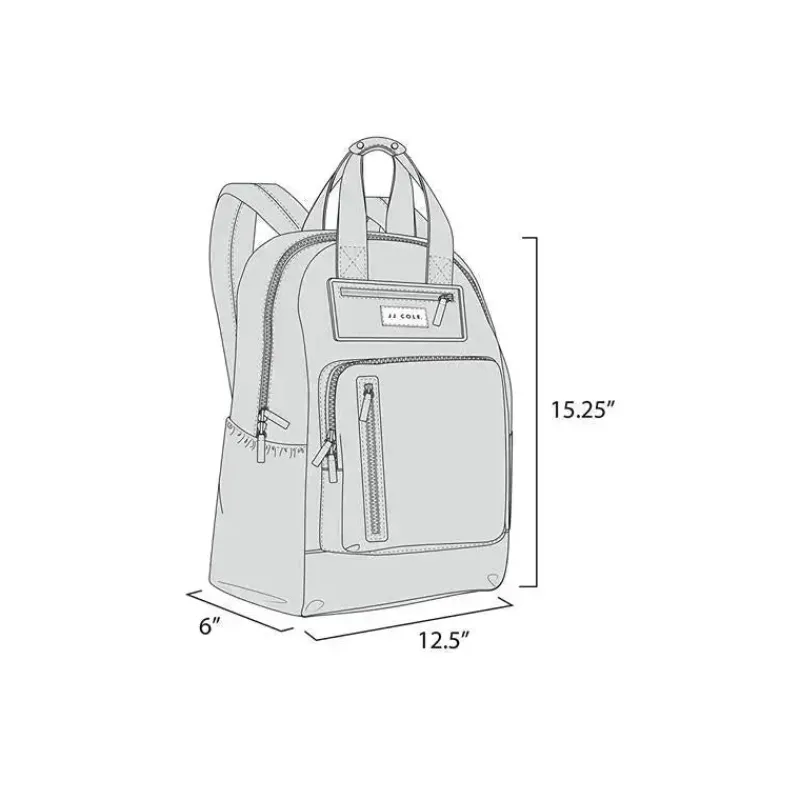JJ Cole Diaper Backpacks*Tomy - Mezona Diaper Bag, Green Brown