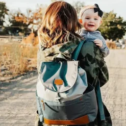 JJ Cole Diaper Backpacks*Tomy - Mezona Diaper Bag, Green Brown