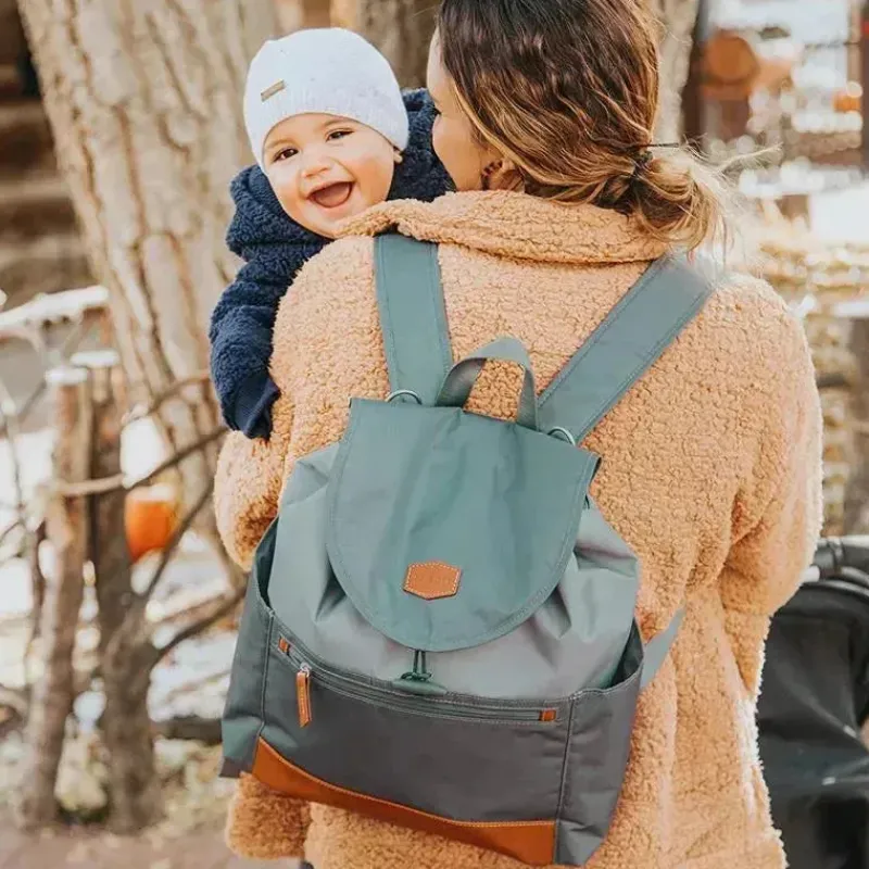 JJ Cole Diaper Backpacks*Tomy - Mezona Diaper Bag, Green Brown