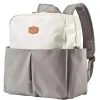 JJ Cole Diaper Backpacks*Tomy - Popperton Backpack Diaper Bag, Cream Mushroom