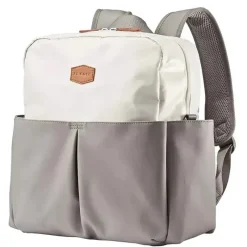 JJ Cole Diaper Backpacks*Tomy - Popperton Backpack Diaper Bag, Cream Mushroom