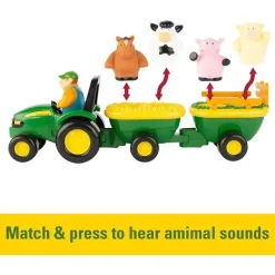 Tomy Cars|Cars, Trucks & Trains*- John Deere Animal Hayride