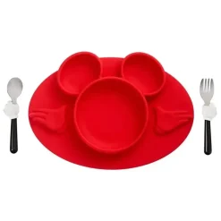 Nemcor Plates & Bowls|Dishes, Utensils & Food Containers*Tomy - Mickey Mouse 3Pc Mealtime Set