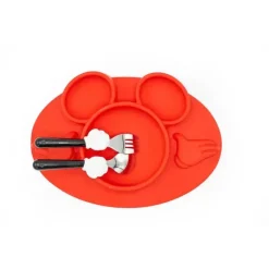 Nemcor Plates & Bowls|Dishes, Utensils & Food Containers*Tomy - Mickey Mouse 3Pc Mealtime Set