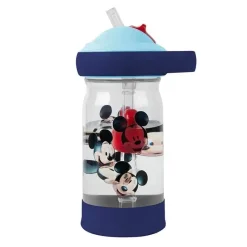 Tomy Mickey & Minnie|Straw, Sippy & Training Cups*- Mickey Sip & See Water Bottle