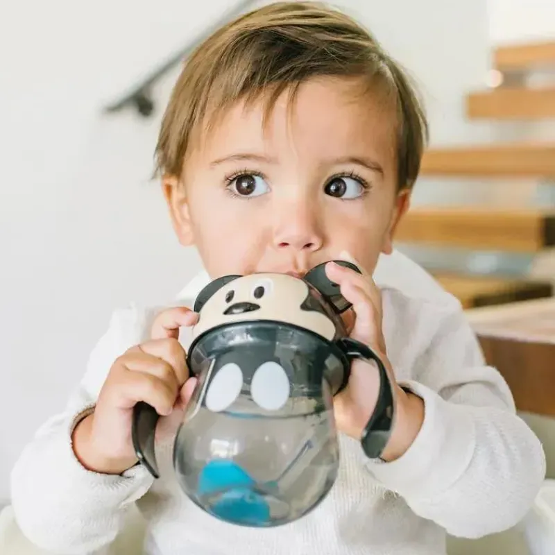 Tomy Mickey & Minnie|Straw, Sippy & Training Cups*- Mickey Weighted Straw Cup