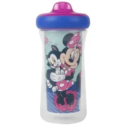 Tomy Straw, Sippy & Training Cups|Dishes, Utensils & Food Containers*- Minnie Drop Guard Insulated Sippy Cup 2 Pk