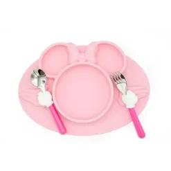 Nemcor Suction Plates & Bowls|Dishes, Utensils & Food Containers*Tomy - Minnie Mouse 3Pc Mealtime Set