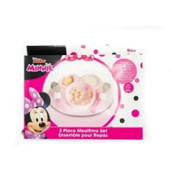 Nemcor Suction Plates & Bowls|Dishes, Utensils & Food Containers*Tomy - Minnie Mouse 3Pc Mealtime Set