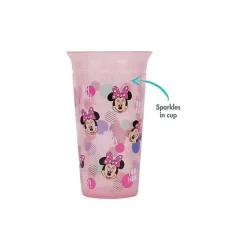Tomy Mickey & Minnie|Straw, Sippy & Training Cups*- Minnie Sip Around Spoutless 1 Pk