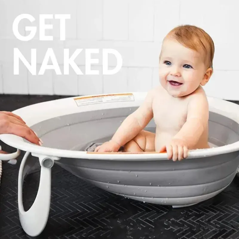 Tomy Bath Tubs & Seats*- New Naked Bathtub Grey, 0/18M