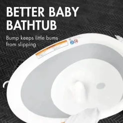 Tomy Bath Tubs & Seats*- New Naked Bathtub Grey, 0/18M