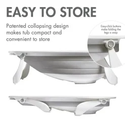 Tomy Bath Tubs & Seats*- New Naked Bathtub Grey, 0/18M