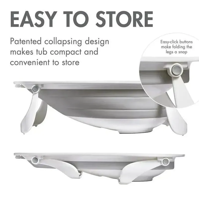 Tomy Bath Tubs & Seats*- New Naked Bathtub Grey, 0/18M