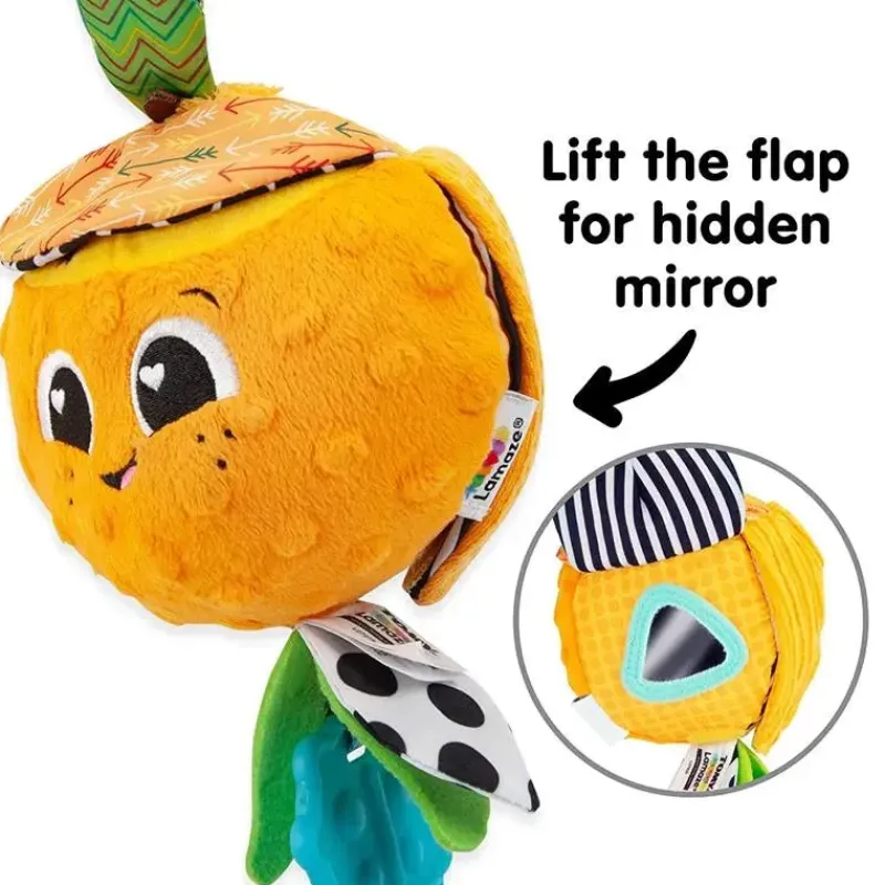 Tomy Stroller & Car Seat Toys*- Olive The Orange Clip & Go