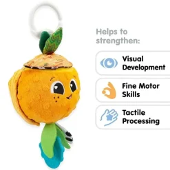 Tomy Stroller & Car Seat Toys*- Olive The Orange Clip & Go