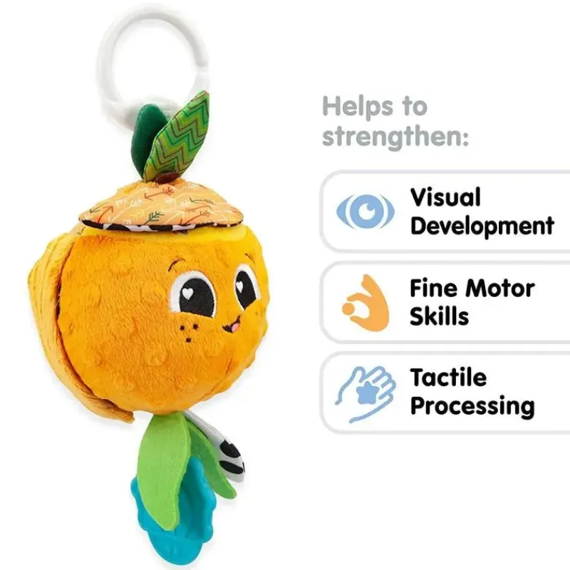 Tomy Stroller & Car Seat Toys*- Olive The Orange Clip & Go
