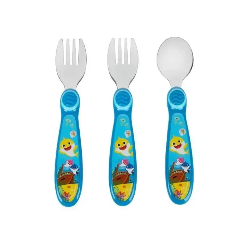 Tomy Baby Shark|Utensils & Accessories*- 3Pk Baby Shark Flatware
