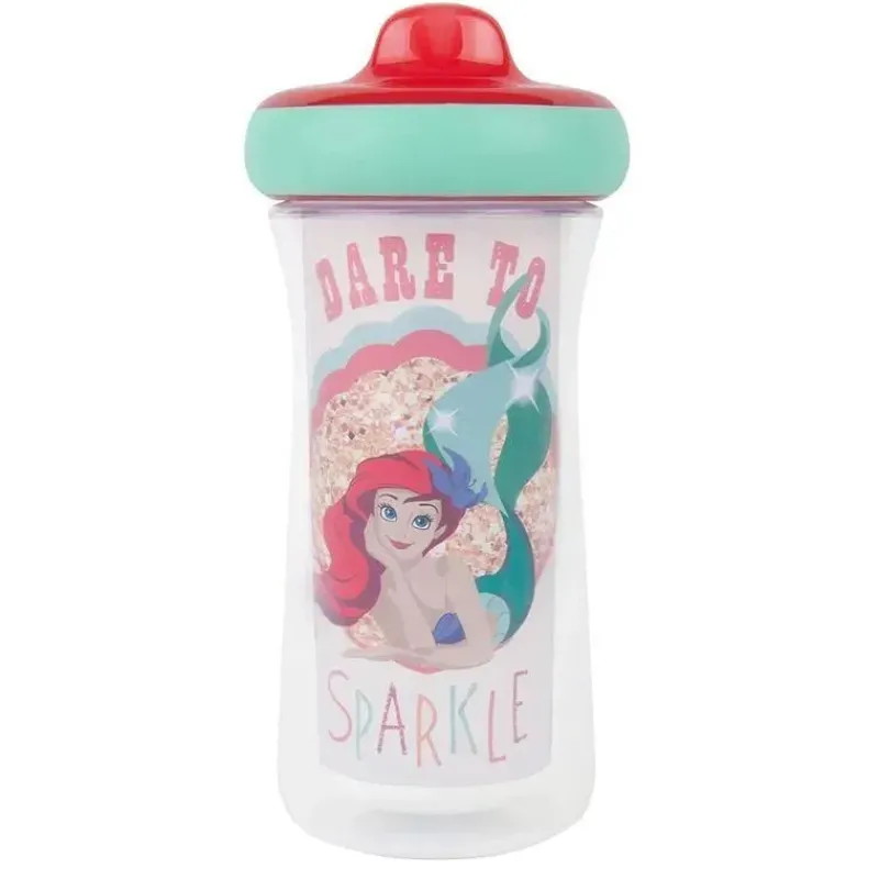 Tomy Disney Princess|Straw, Sippy & Training Cups*- Princess Drop Guard Insulated Sippy Cup 2Pk