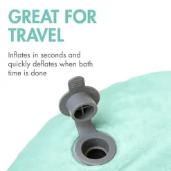 Tomy Bath Accessories & Organization*- Puff Inflatable Bather, 0/6M