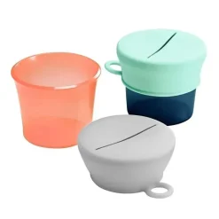 Tomy Straw, Sippy & Training Cups|Dishes, Utensils & Food Containers*- Snug Snack Universal Snack Lid Set