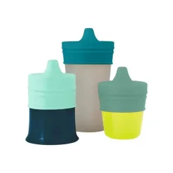 Tomy Straw, Sippy & Training Cups|Dishes, Utensils & Food Containers*- Snug Spout Universal Silicone Sippy Lids Mint
